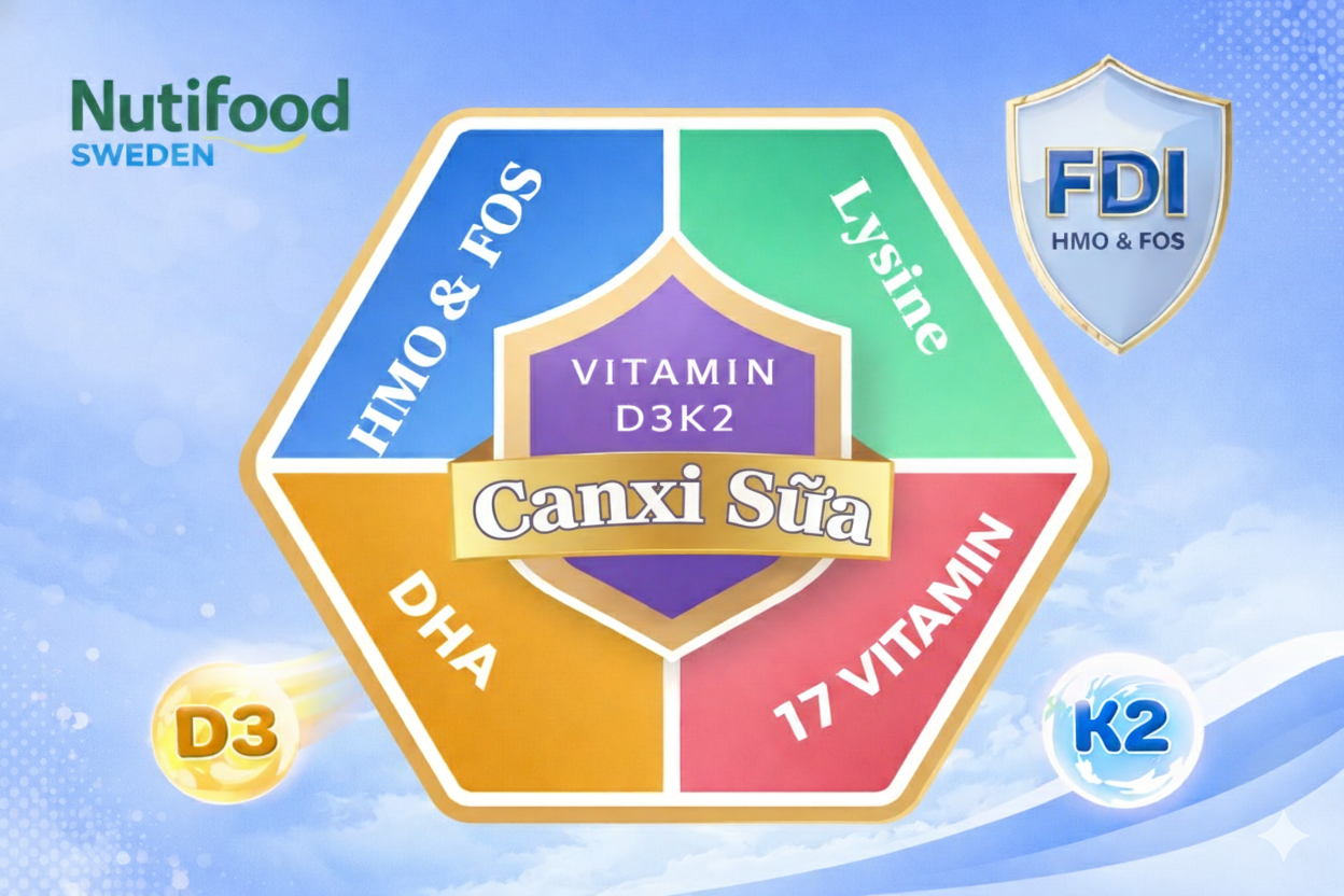 Công thức dinh dưỡng NUVI Grow Height